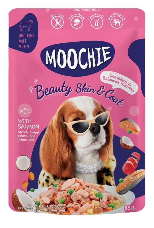 Moochie Beauty Skin and Coat with Salmon Gravy for Dogs