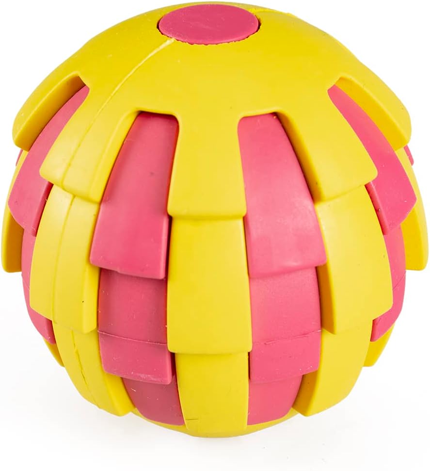 Duvoplus- Rubber Pitahaya Ball Dispenser Dog Toy