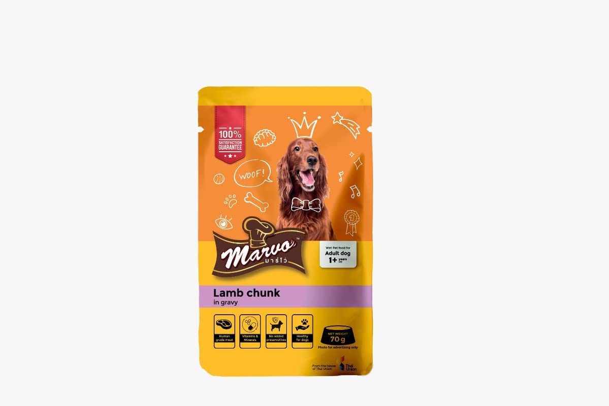 Marvo-   Chunk in Gravy Wet Food for Dogs