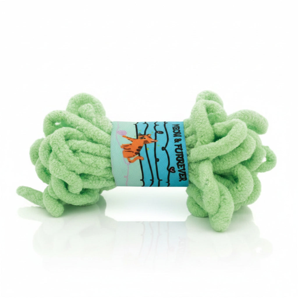 KONG Pull A Partz Yarnz Assorted Cat Rope Toy