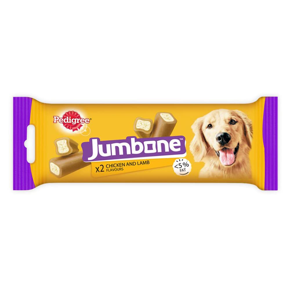 Pedigree- Jumbone Adult Medium Dog Treat Chicken & Lamb 2 Chews