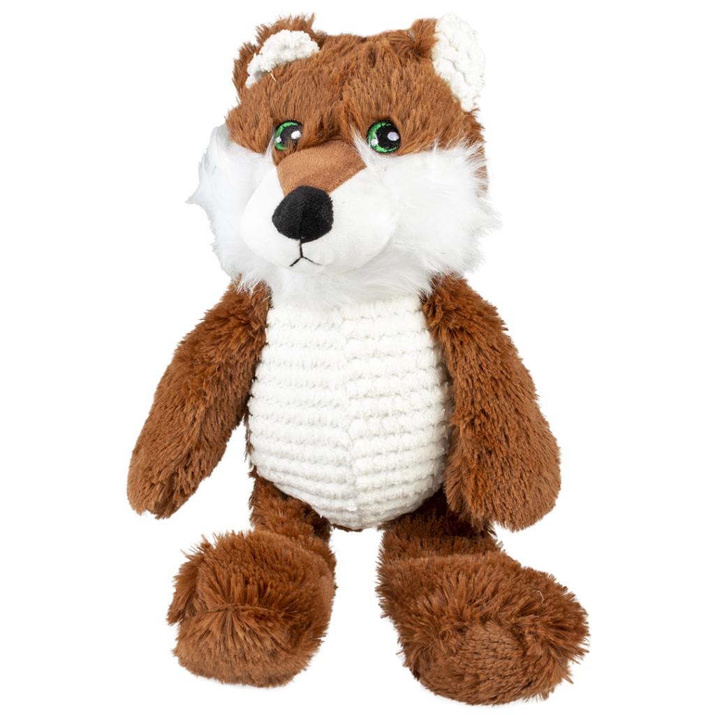 Duvoplus-Plush Wolf Tummy Toy for Dogs