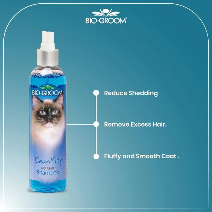 Bio-Groom Klean Kitty Waterless Pet Shampoo for Cats