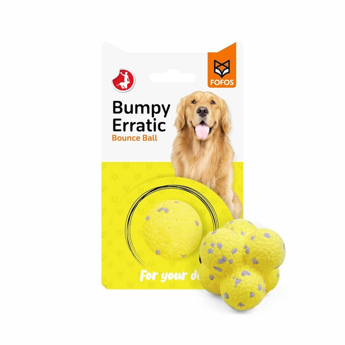 Fofos- Super Durable Bumpy Bounce Ball Dog Toy