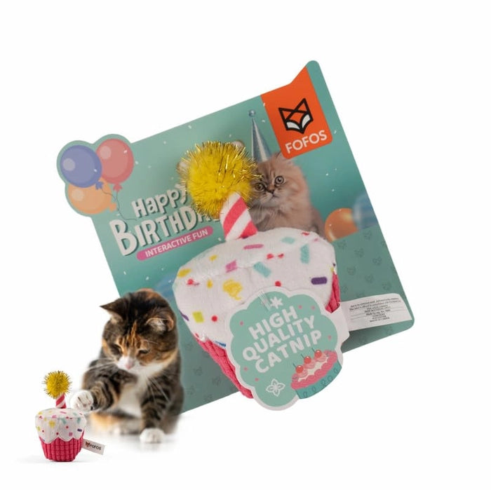 Fofos- Birthday US Grade Organic Catnip Cat Toys