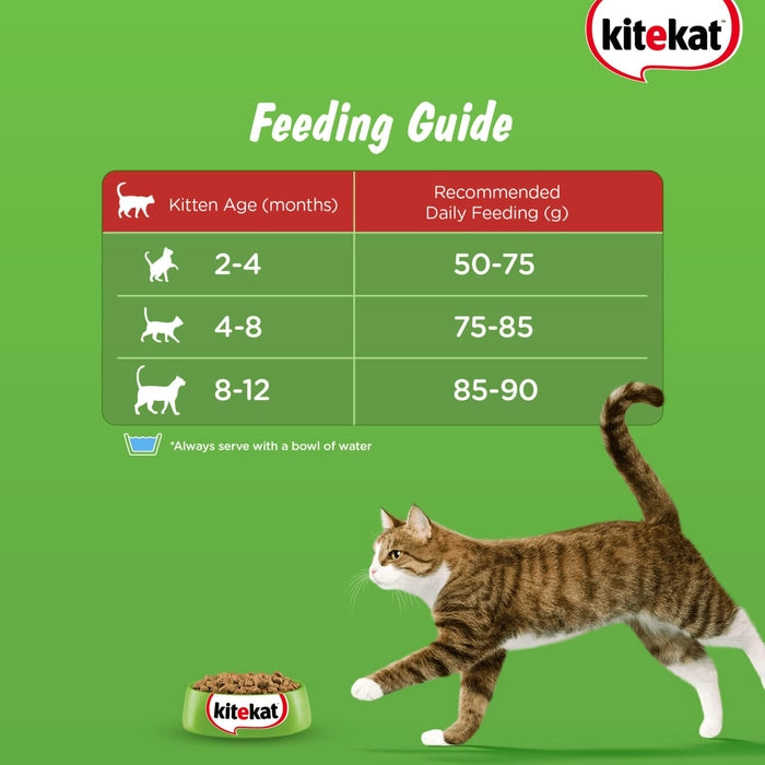 Kitekat- Kitten Dry Cat Food Ocean Fish Flavour