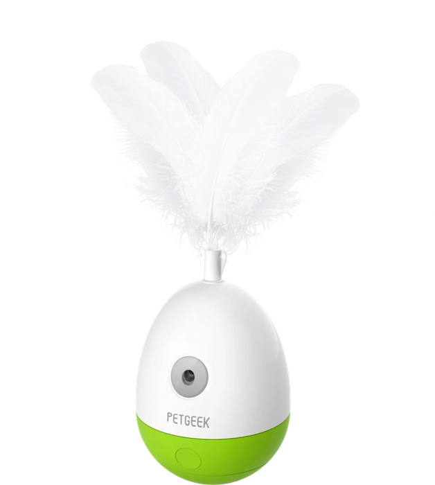 Pet Geek Egg Laser Tumbler Interactive Cat Toy