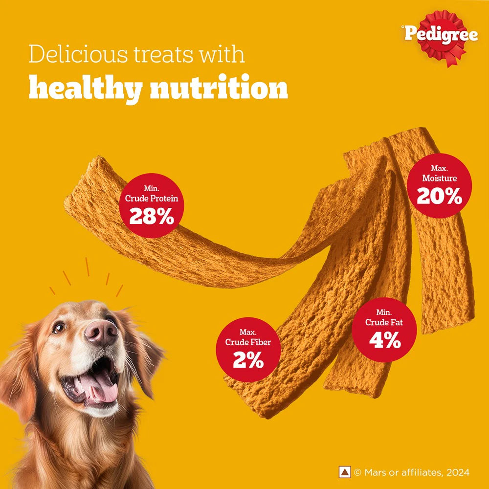 Pedigree-Tasty Jerky 70Gm