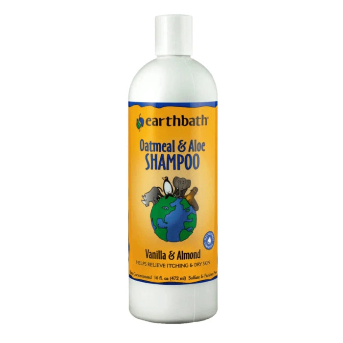 EarthBath- Oatmeal & Aloe Shampoo Vanilla & Almond for Dogs and Cats