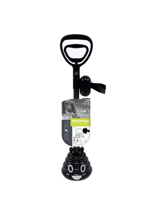 M-Pets - Poopsie Waste Scoop for Pets  Black (15.4 x 14.5 x 66.7 cm)