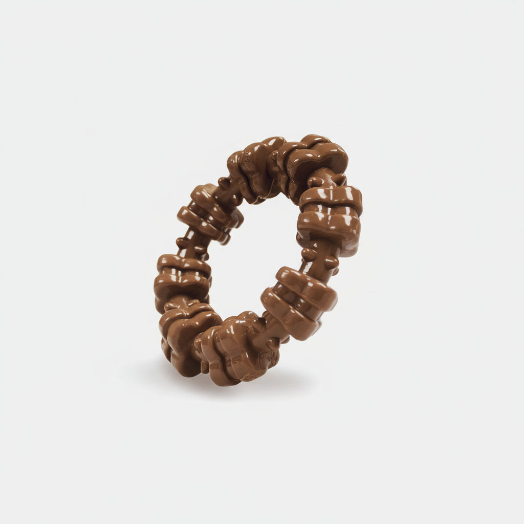 Nylabone Power Chew Textured Ring Bone