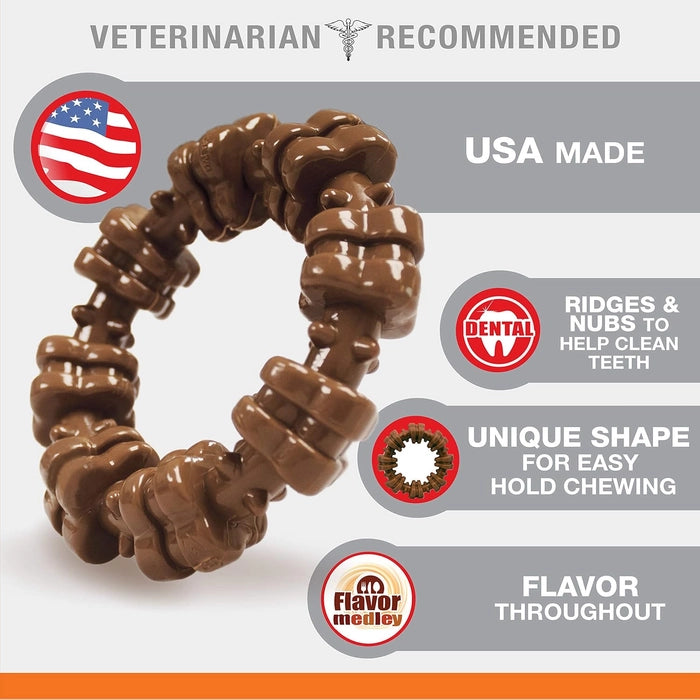 Nylabone - Power Chew Textured Ring Bone