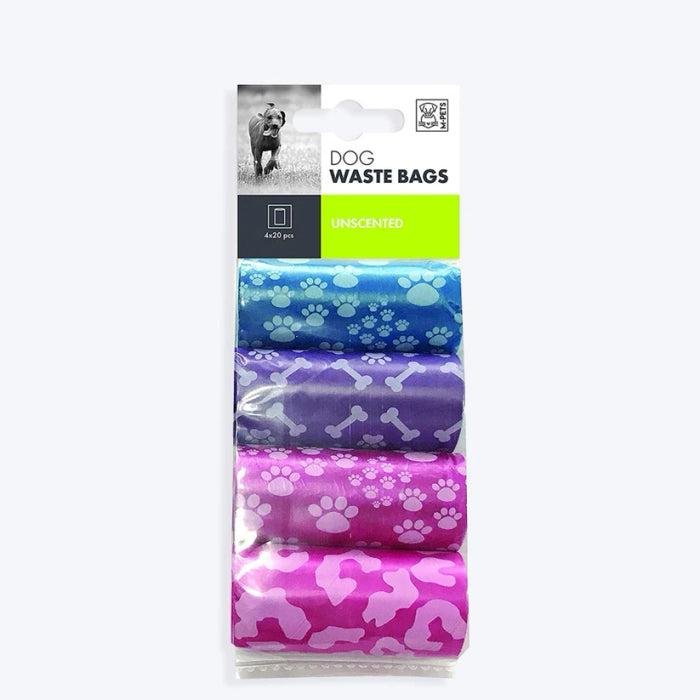 M-Pets Dog Waste Bags 4x20 Bags