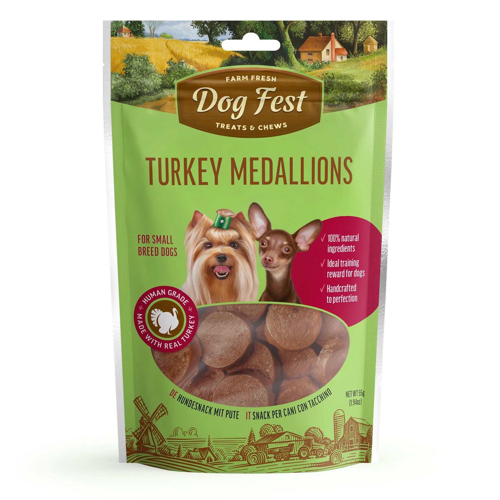 Dogfest Lamb Medallions Dogs Treat