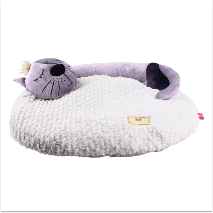 Gigwi- Snoozy Friends 3D Shape Sleepy Cushion for Cats