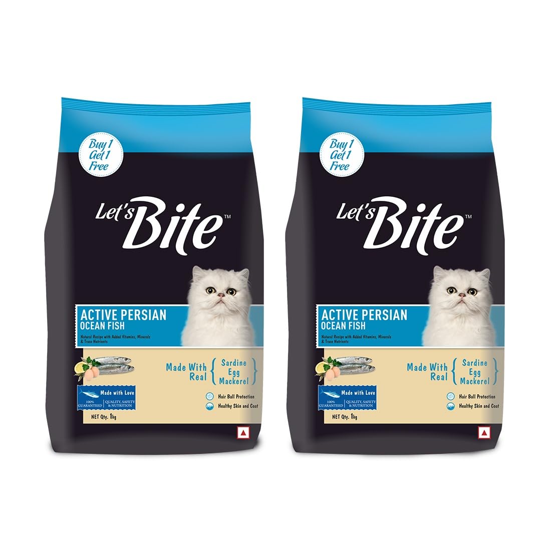 Let's Bite Active Persian Ocean Fish Cat Dry Food
