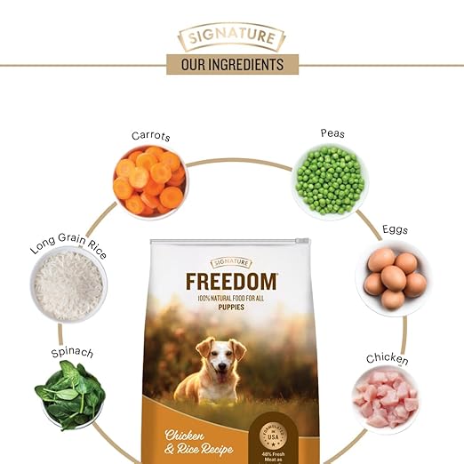 Signature - Freedom Chicken & Rice Puppy Dry Food