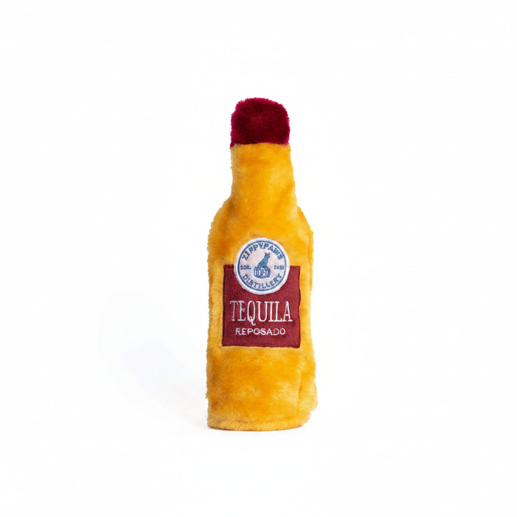 Zippy Paws Happy Hour Tequila Crusherz Plush Toy for Dogs