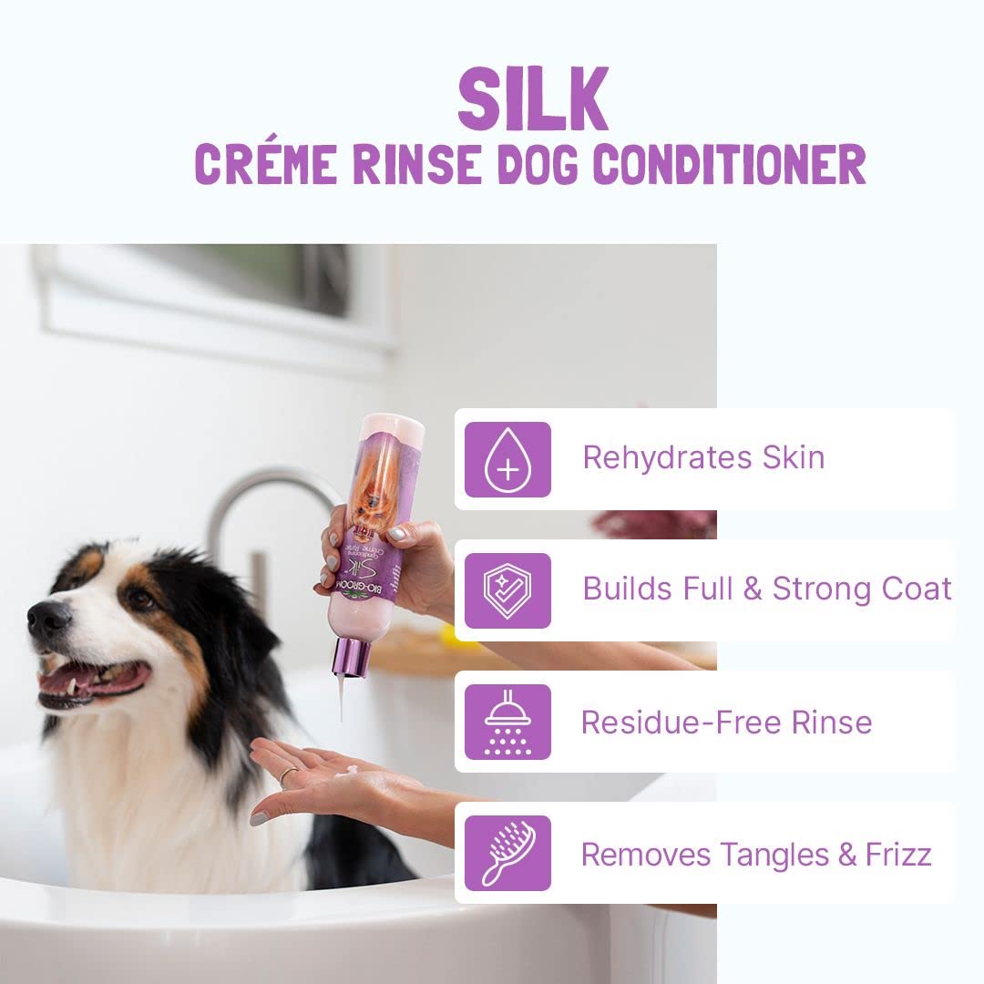 Bio-Groom Silk Creme Rinse Dog Conditioner