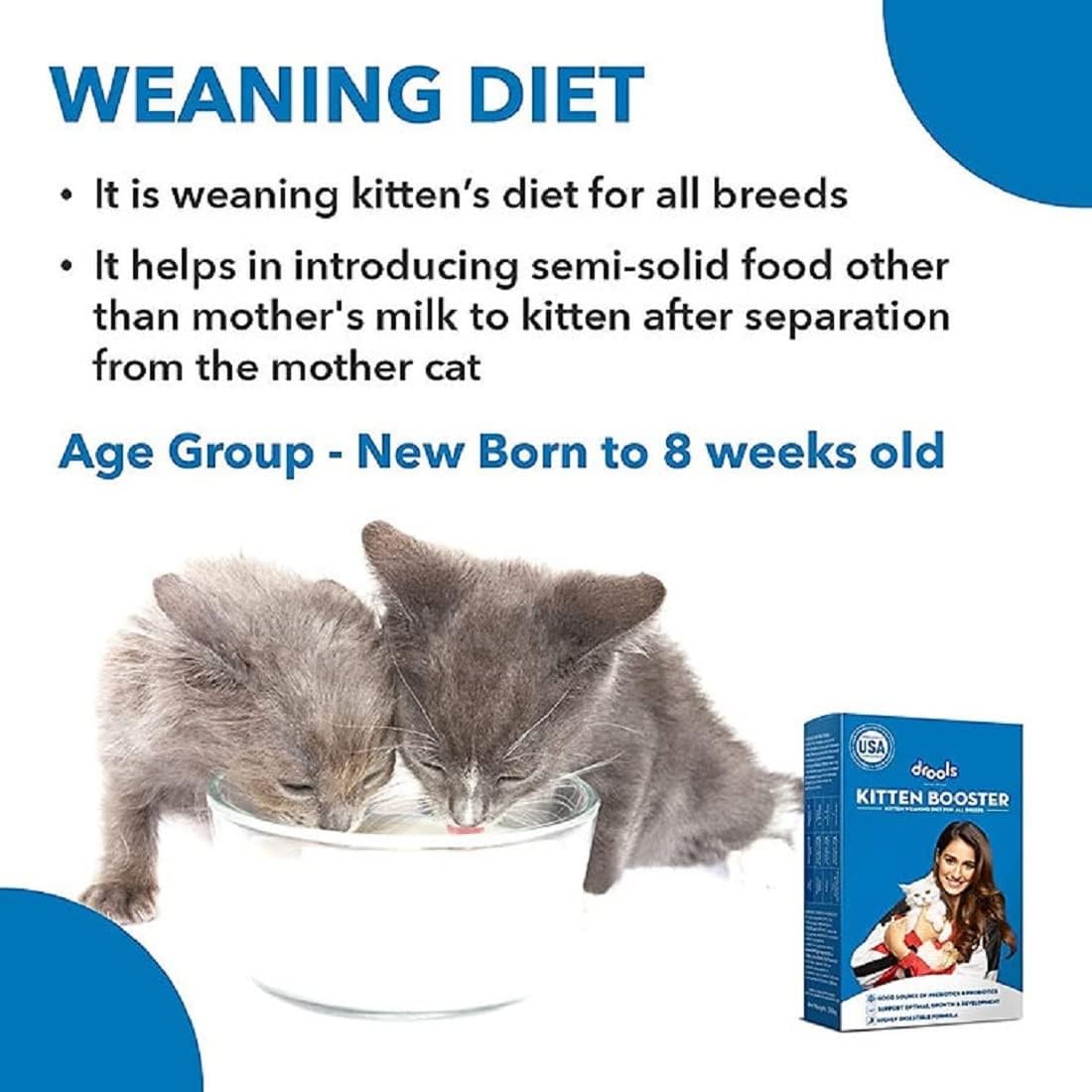 Drools-Kitten Booster Kitten Weaning Diet for All Breeds