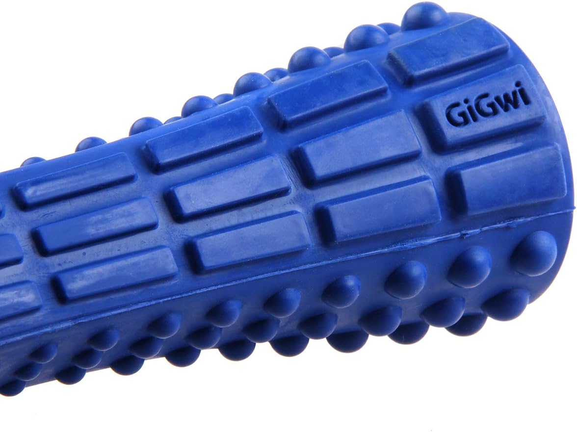 GiGwi Johnny Stick Solid Blue Rubber Dog Toy