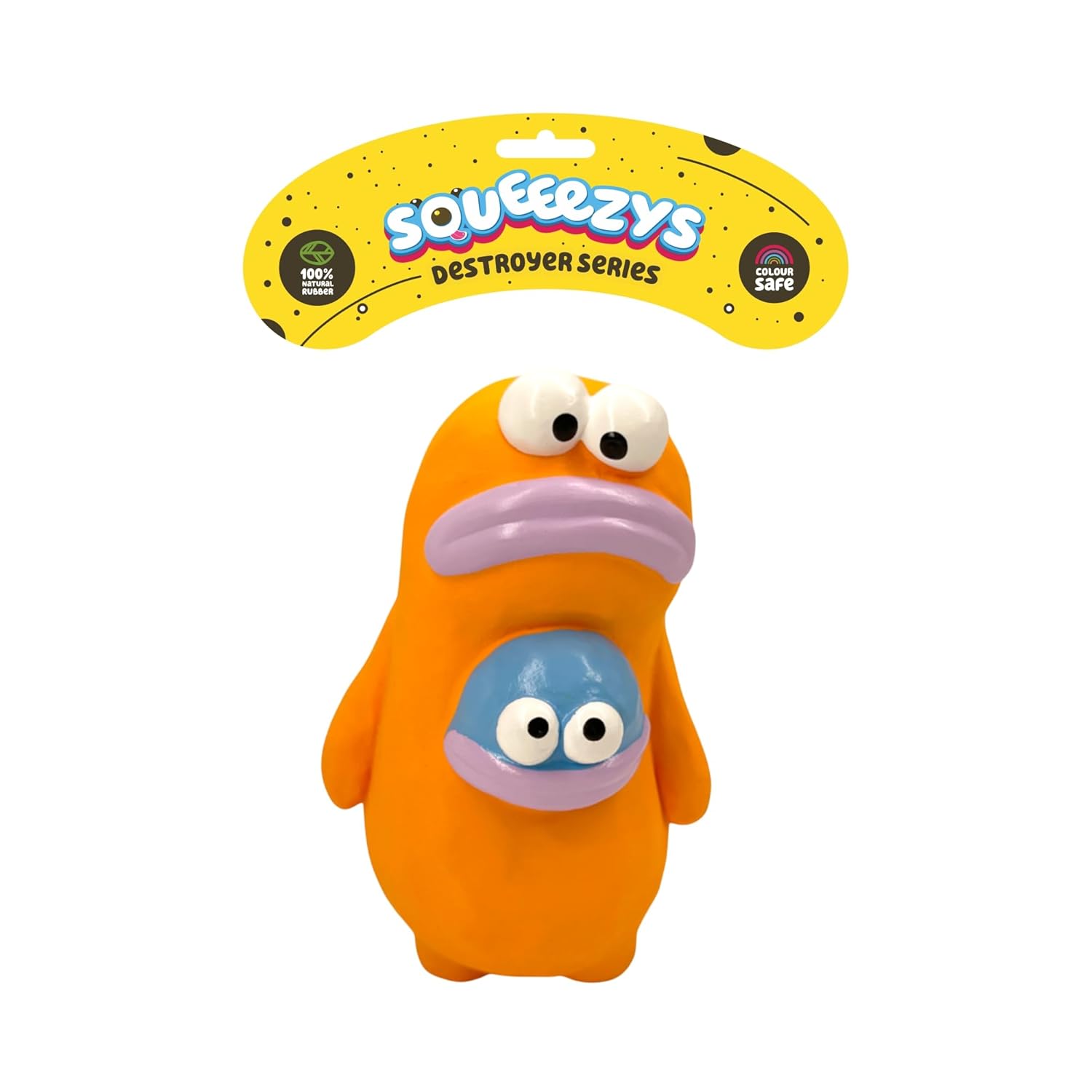 Squeeezys Latex Monster  Brother Brown