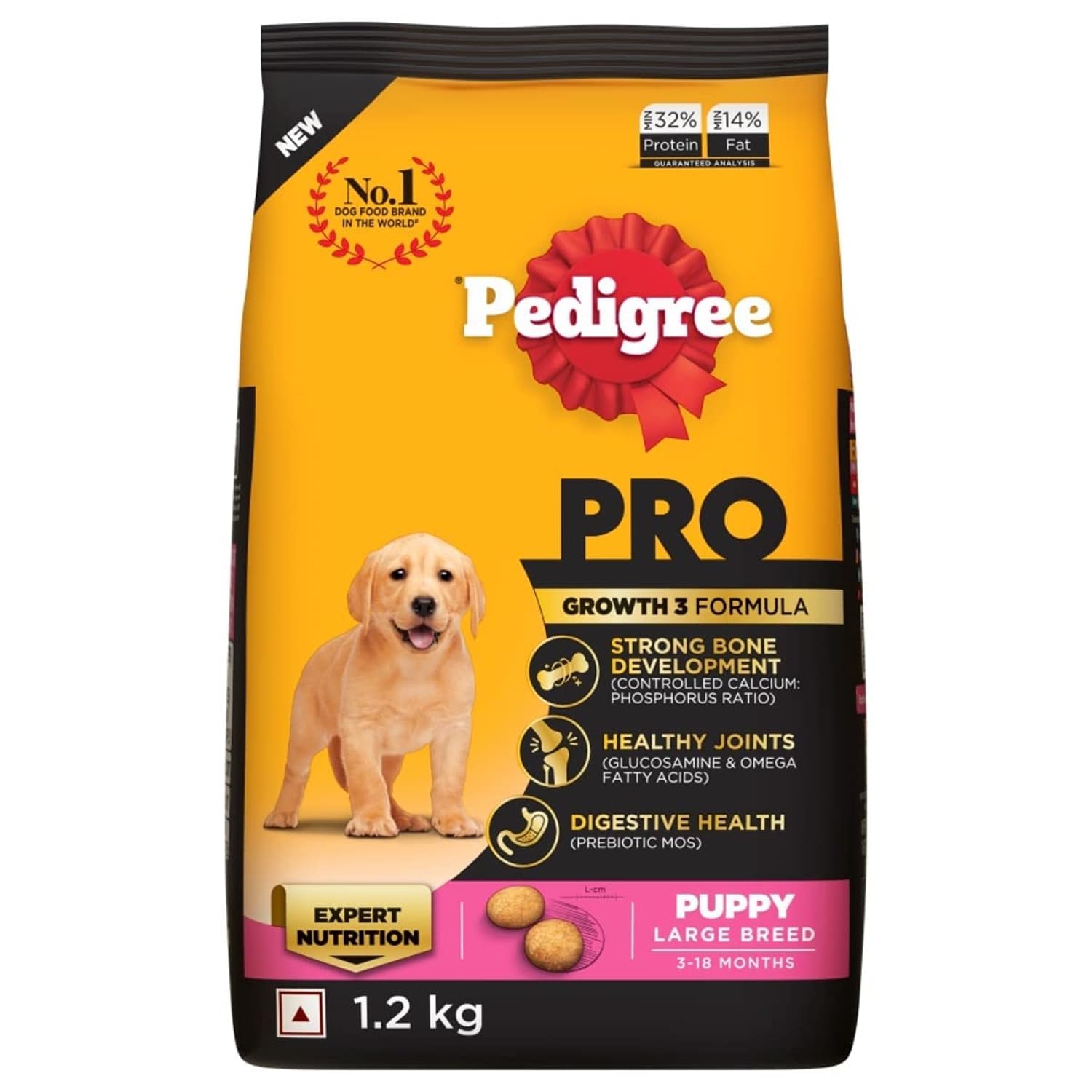 Pedigree Pro Large Breed Puppy Dog Dry Food