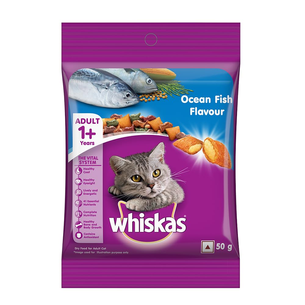 Whiskas – Adult Ocean Fish Cat Dry Food