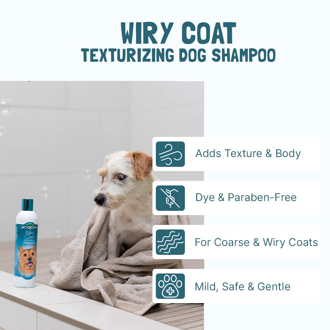 Bio-Groom Wiry Coat Texturing Dog Shampoo