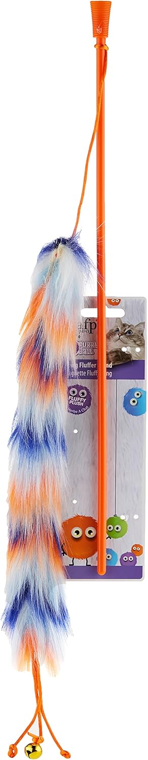 AFP- Furry Ball Long Fluff Wand Cat Toy