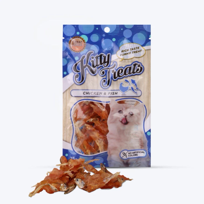 Cataholic-Kitty Treats Spiral Soft Chicken & Fish Cat Treat