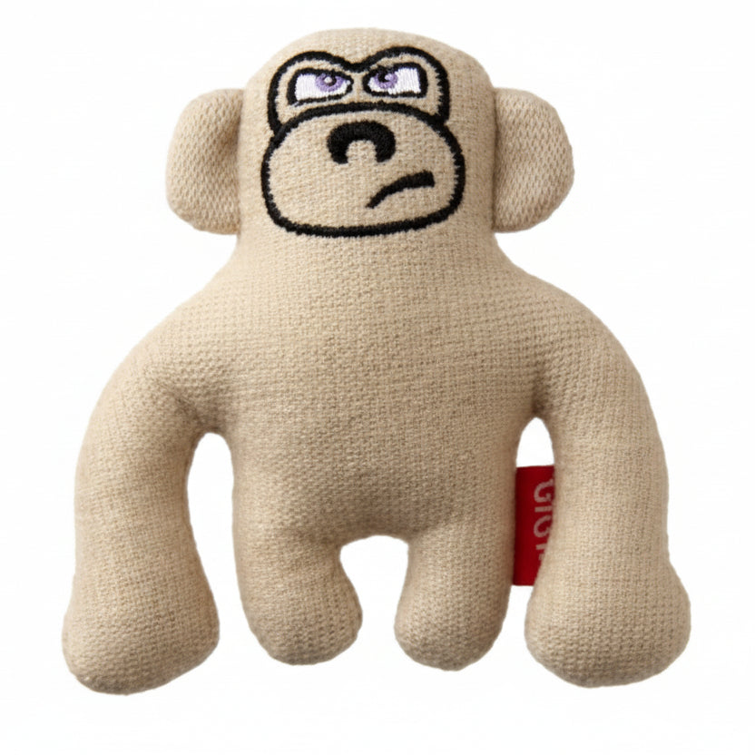 Gigwi Puffer Zoo Monkey Knitted Fabric