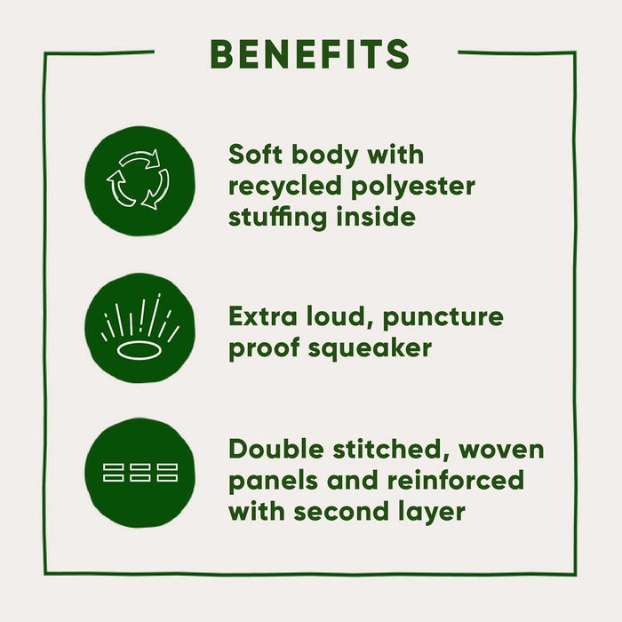 Beco Crab Dual Material Dog Toy