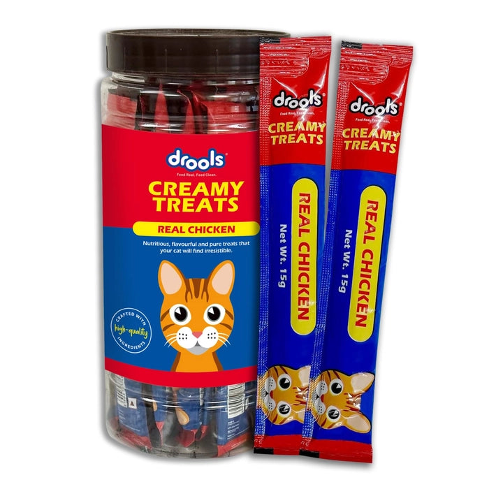 Drools- Cat Lickable Creamy Treats 25 Pcs