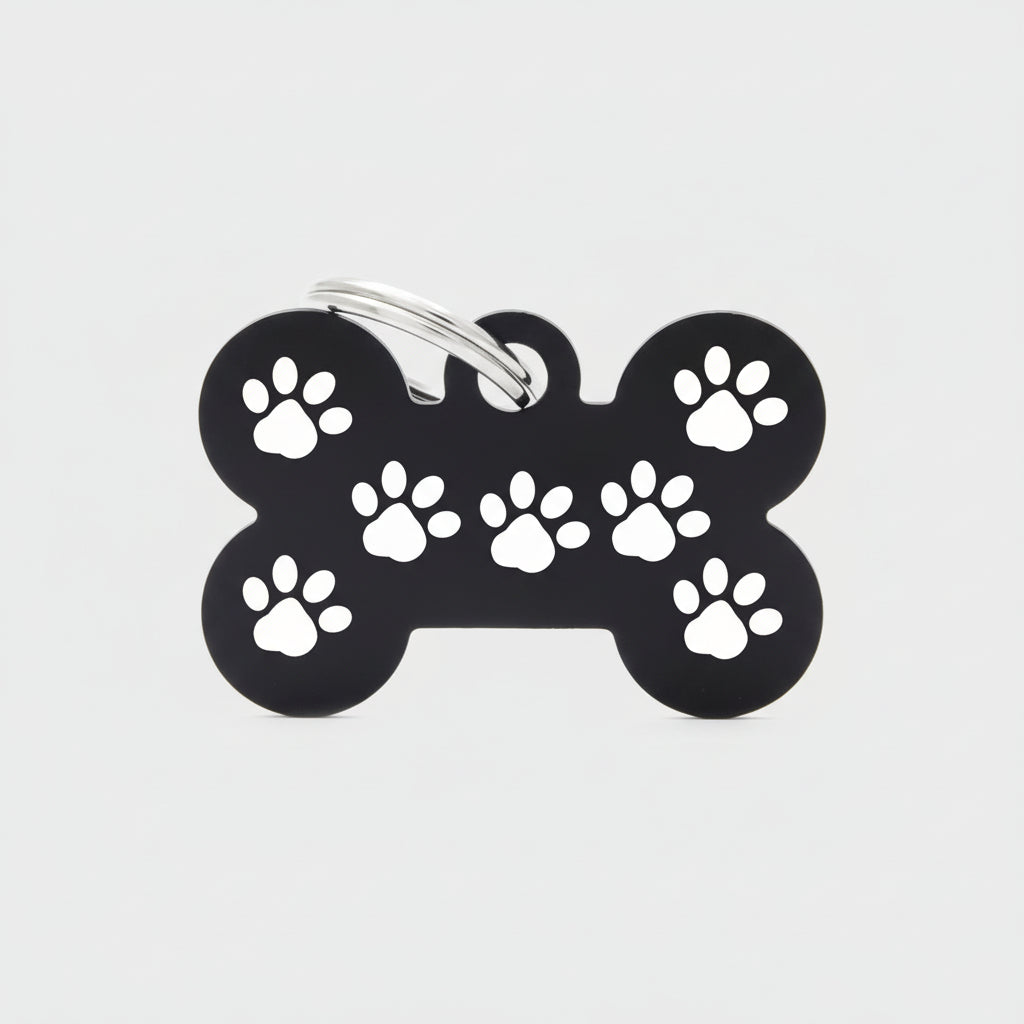Quick Tag -Dog Name Tag Bone Large