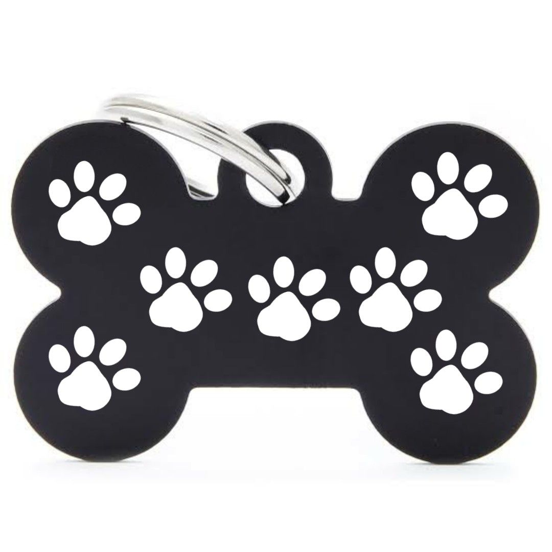 Quick Tag -Dog Name Tag Bone Large