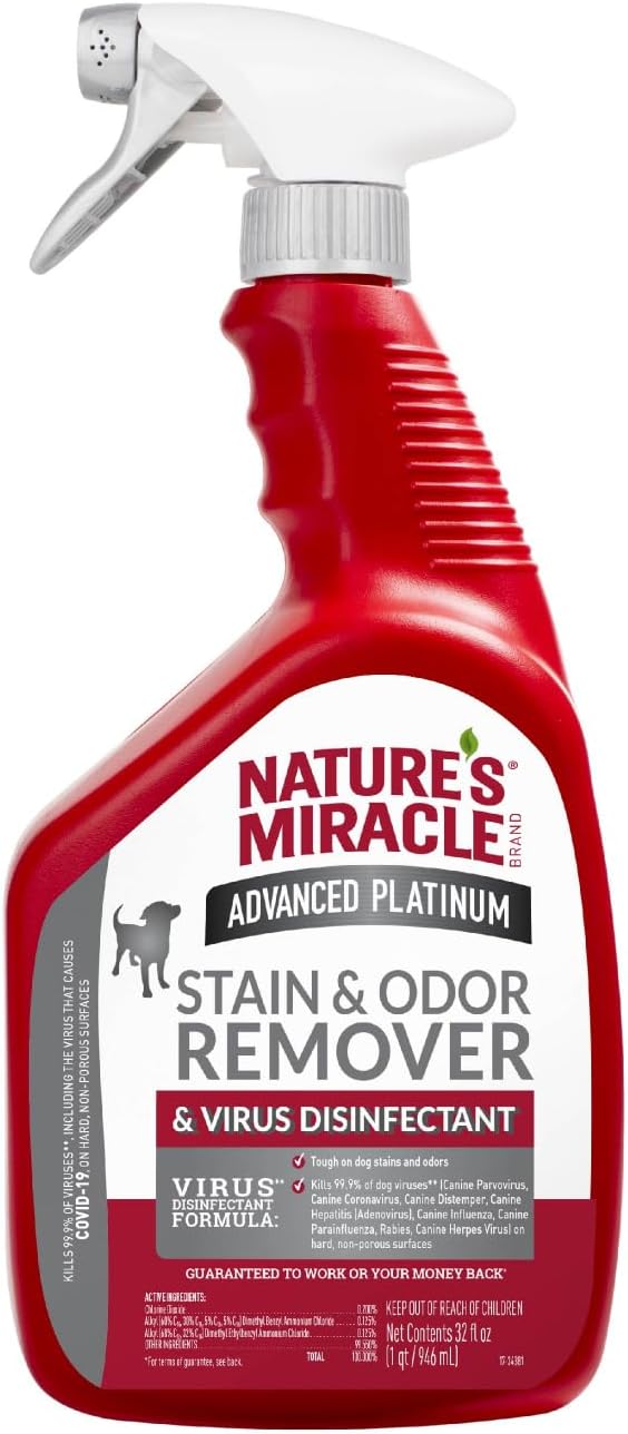 Nature's Miracle-Advanced Platinum Stain & Odor Remover with Virus Disinfectant