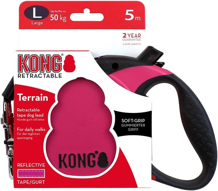 Kong-Terrain Retractable Dog Leash