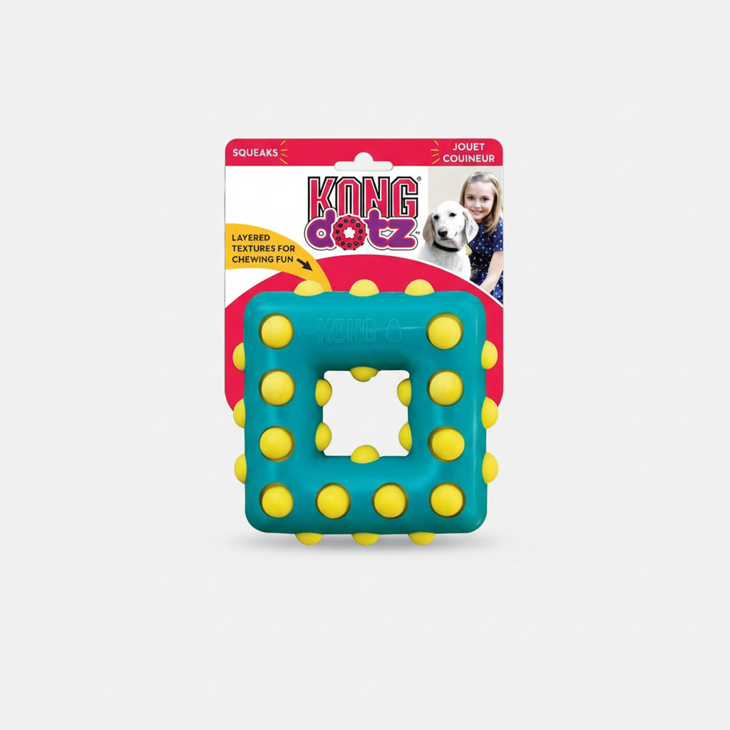 Kong Dotz Square Dog Toy
