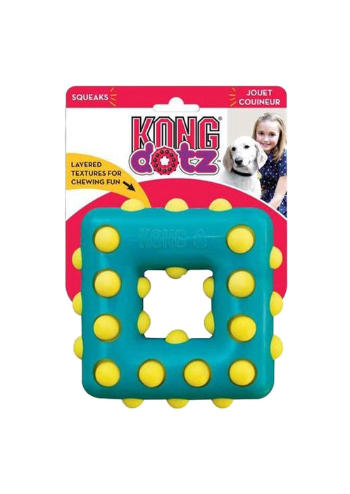 Kong – Dotz Square Toy for Dog