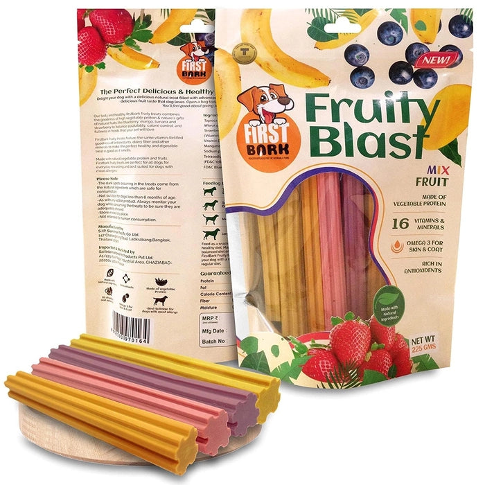 Goodies-Fruity Blast Twist Dog Treat