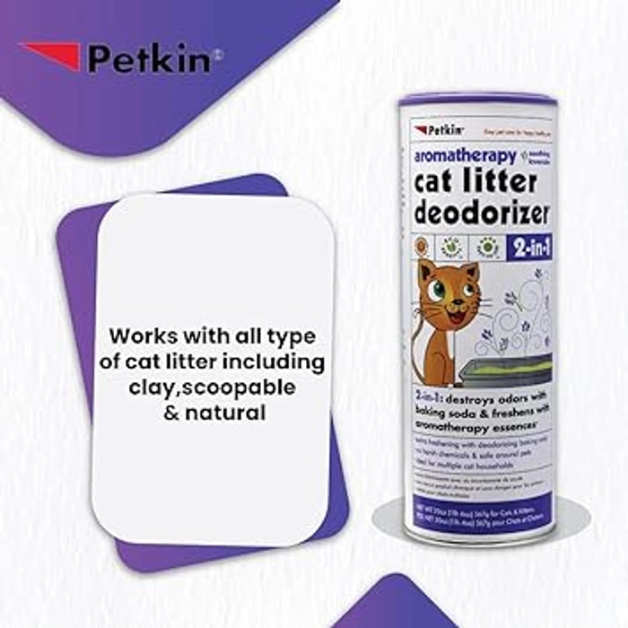 Petkin - Cat Litter Deodorizer Lavender