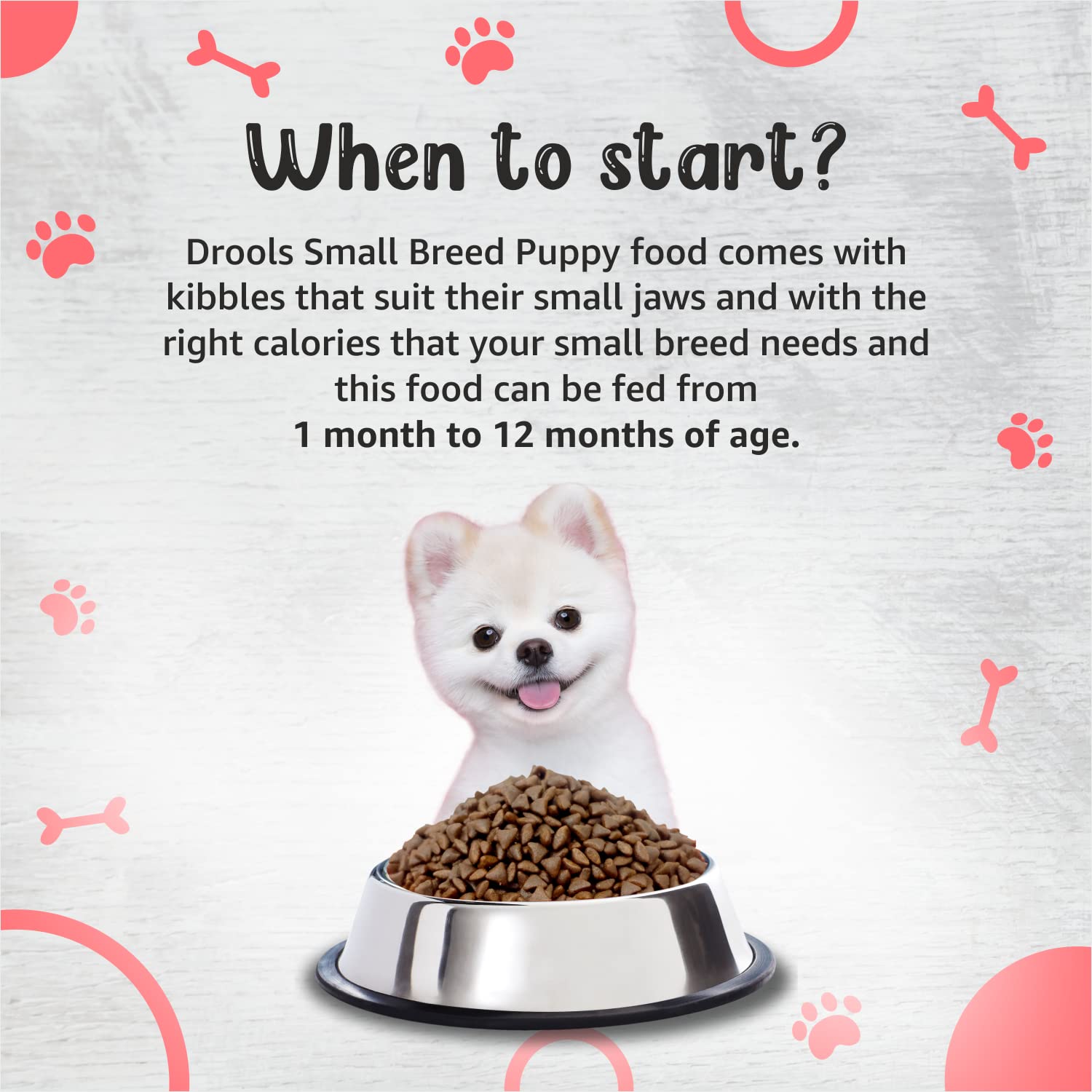 Drools- Small Breed Puppy Dry Dog Premium Food