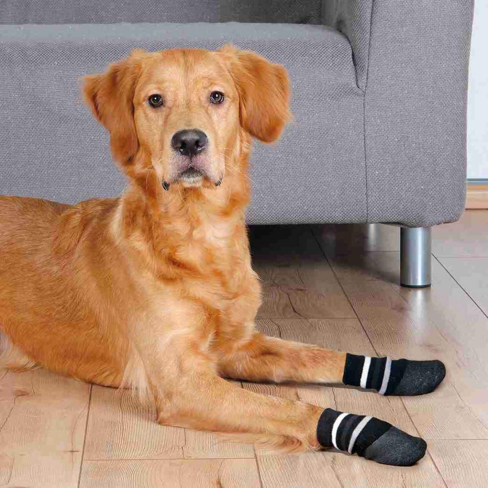 Trixie- Dog Socks Non Slip with All-Round Rubber Coating