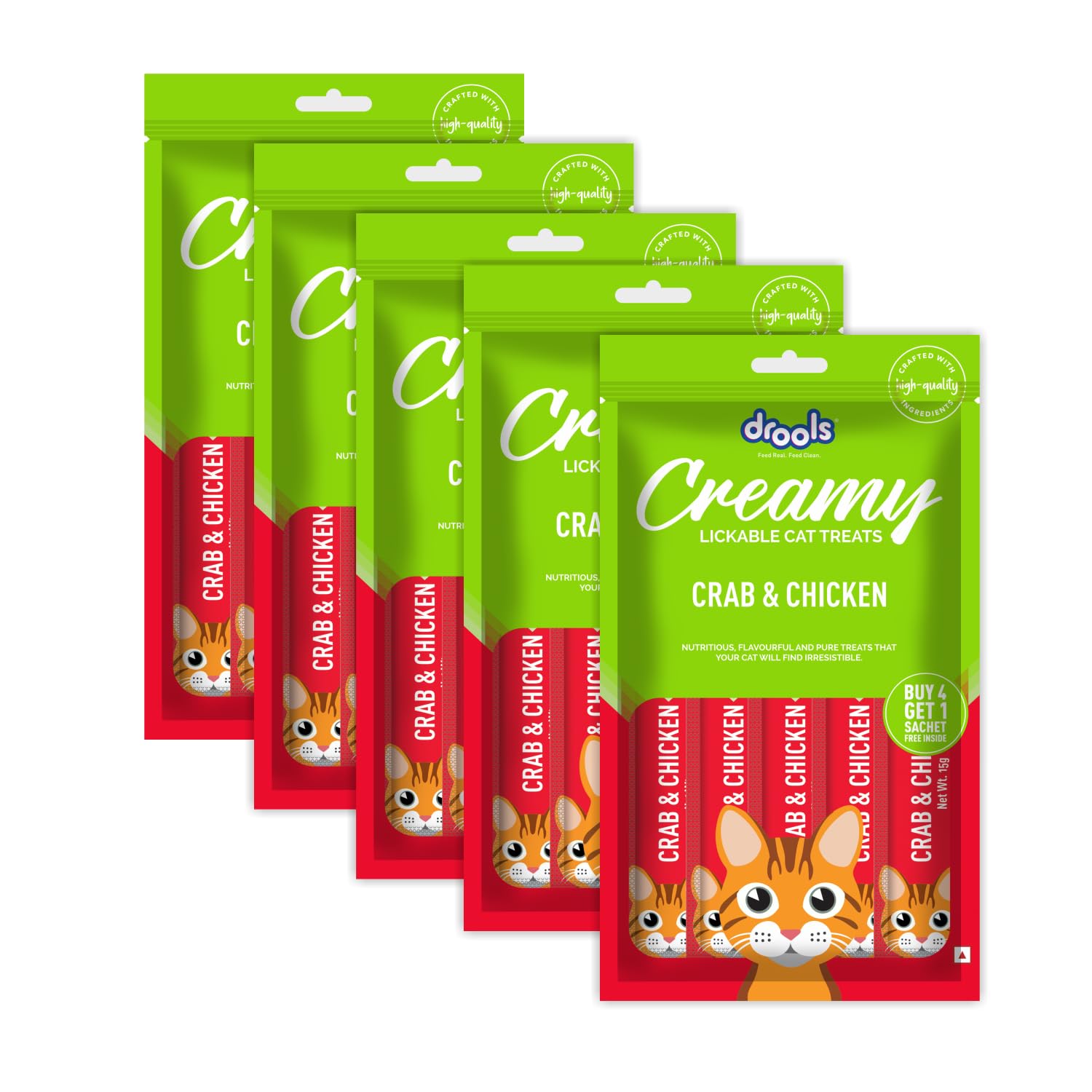 Drools - Creamy 5 Sticks Treats for Cats