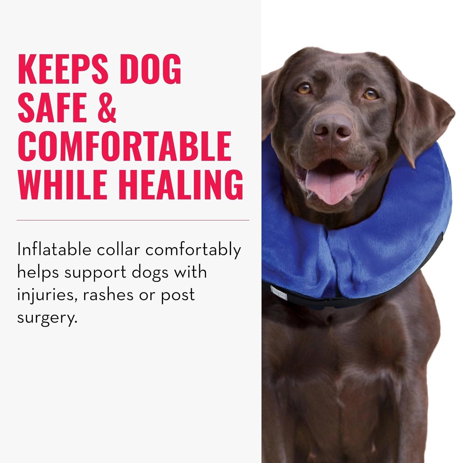 Kong Cloud Soft Inflatable Recovery E-Collar for Dogs