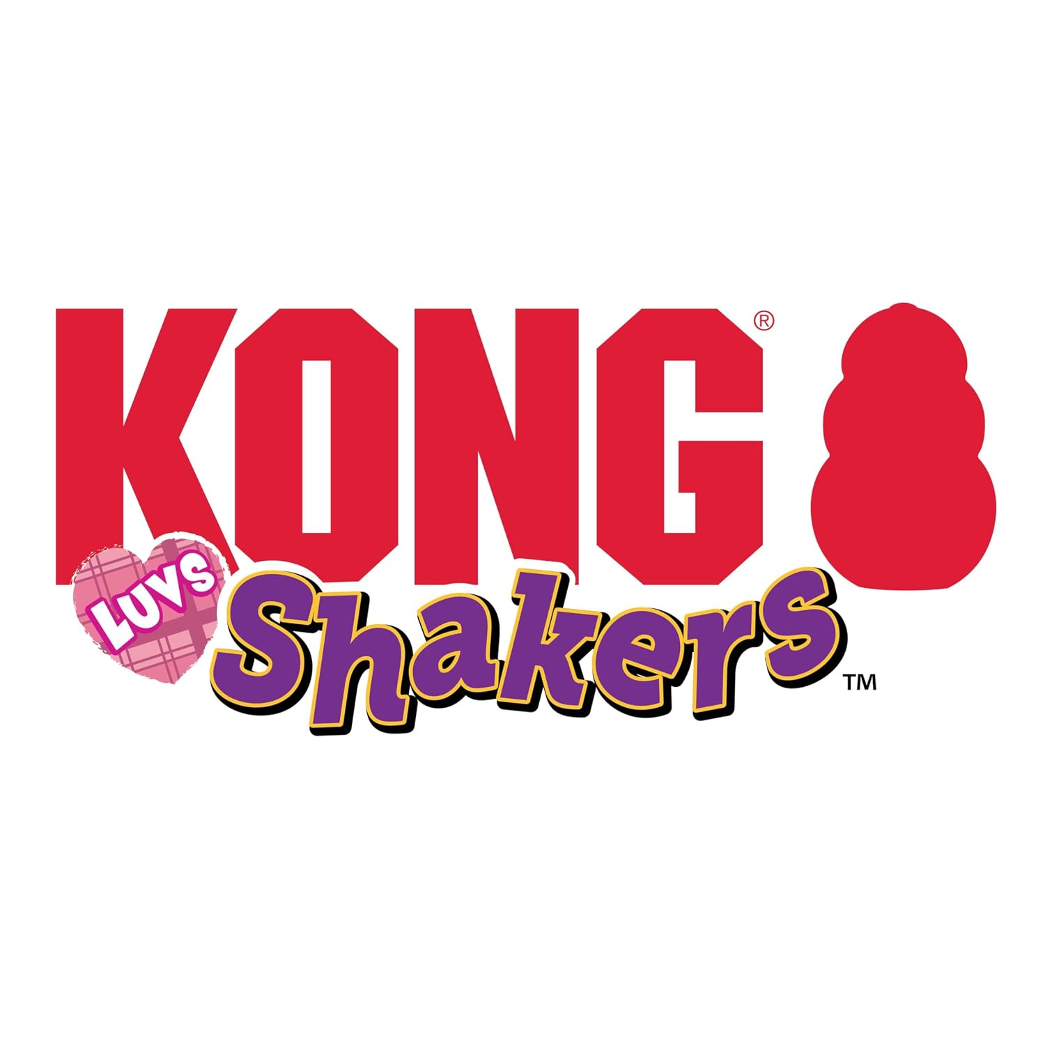 Kong Holiday Shakers Luvs Reindeer Dog Toy