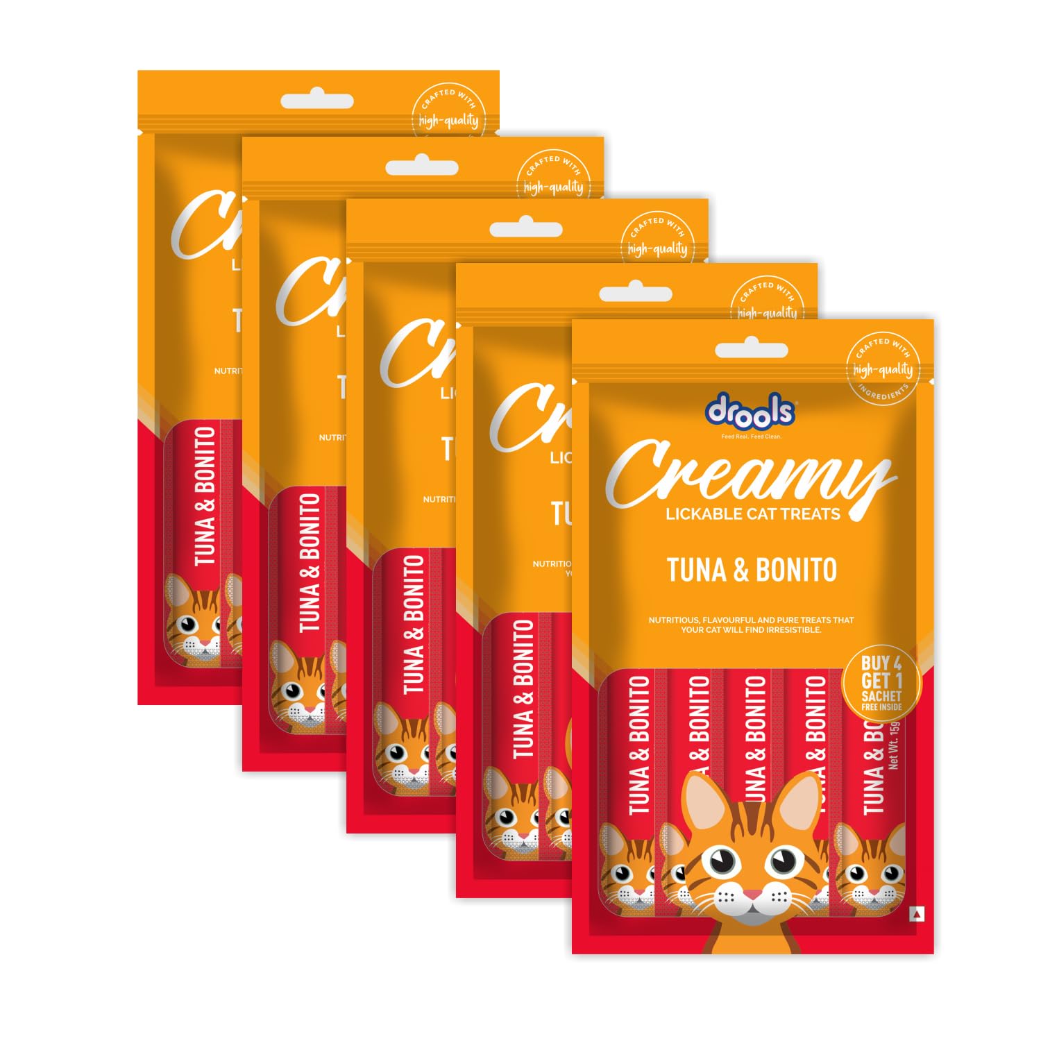 Drools - Creamy 5 Sticks Treats for Cats