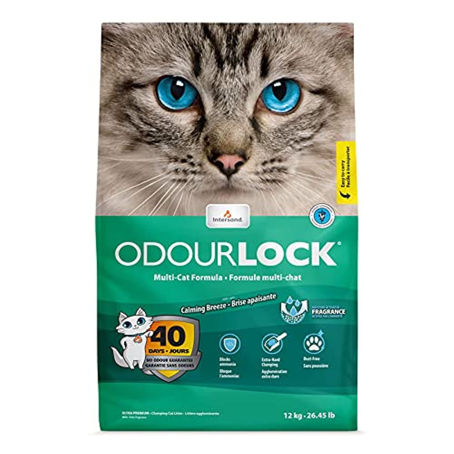 Odour lock- Mineral Cat Litter