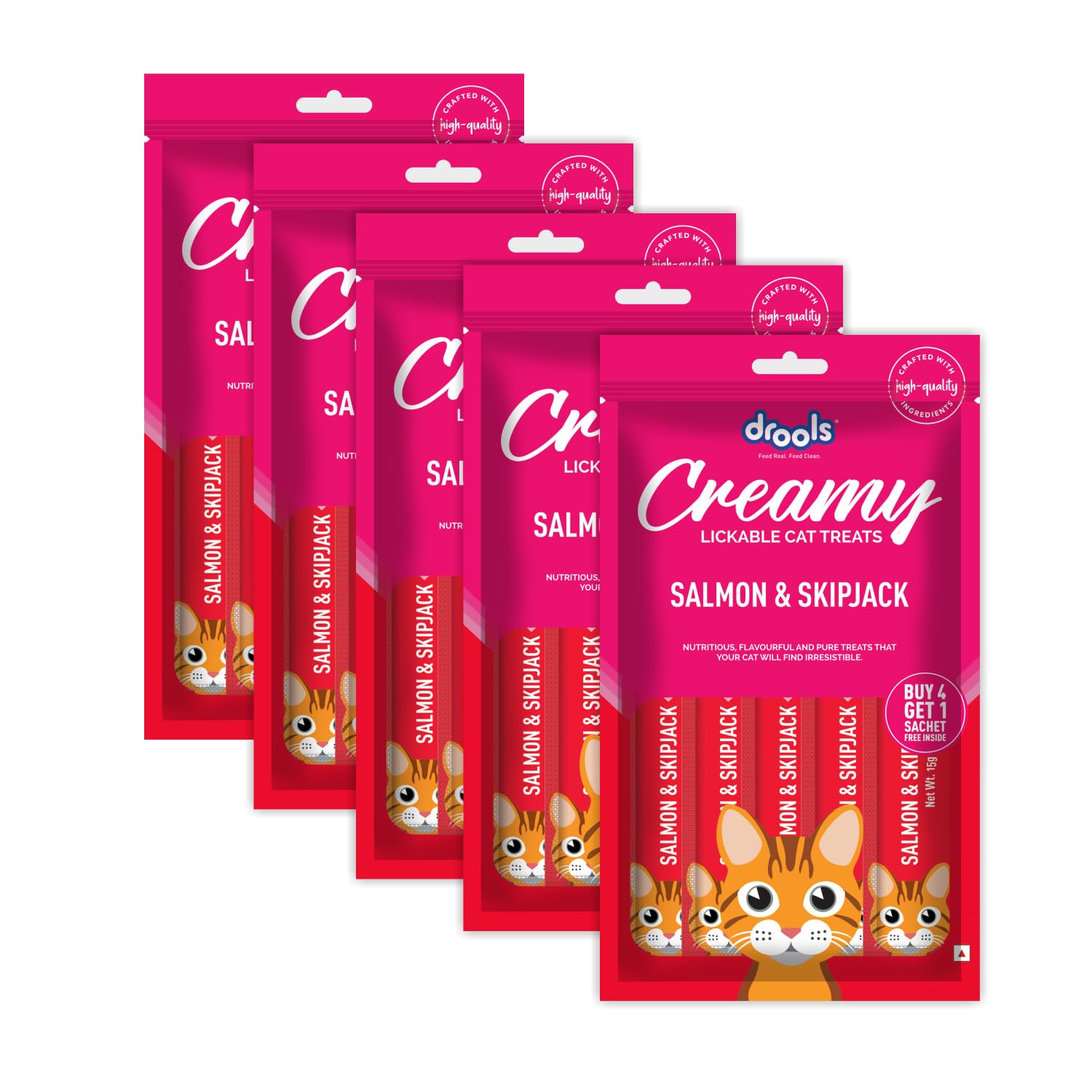 Drools - Creamy 5 Sticks Treats for Cats